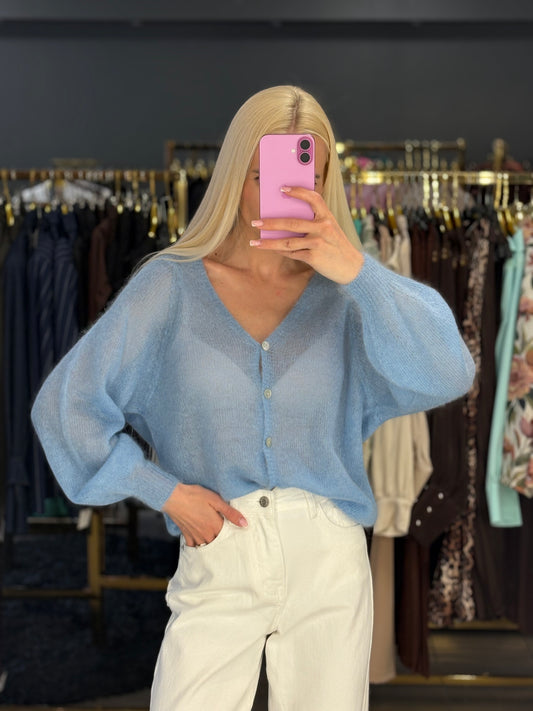 Kid mohera megztinis