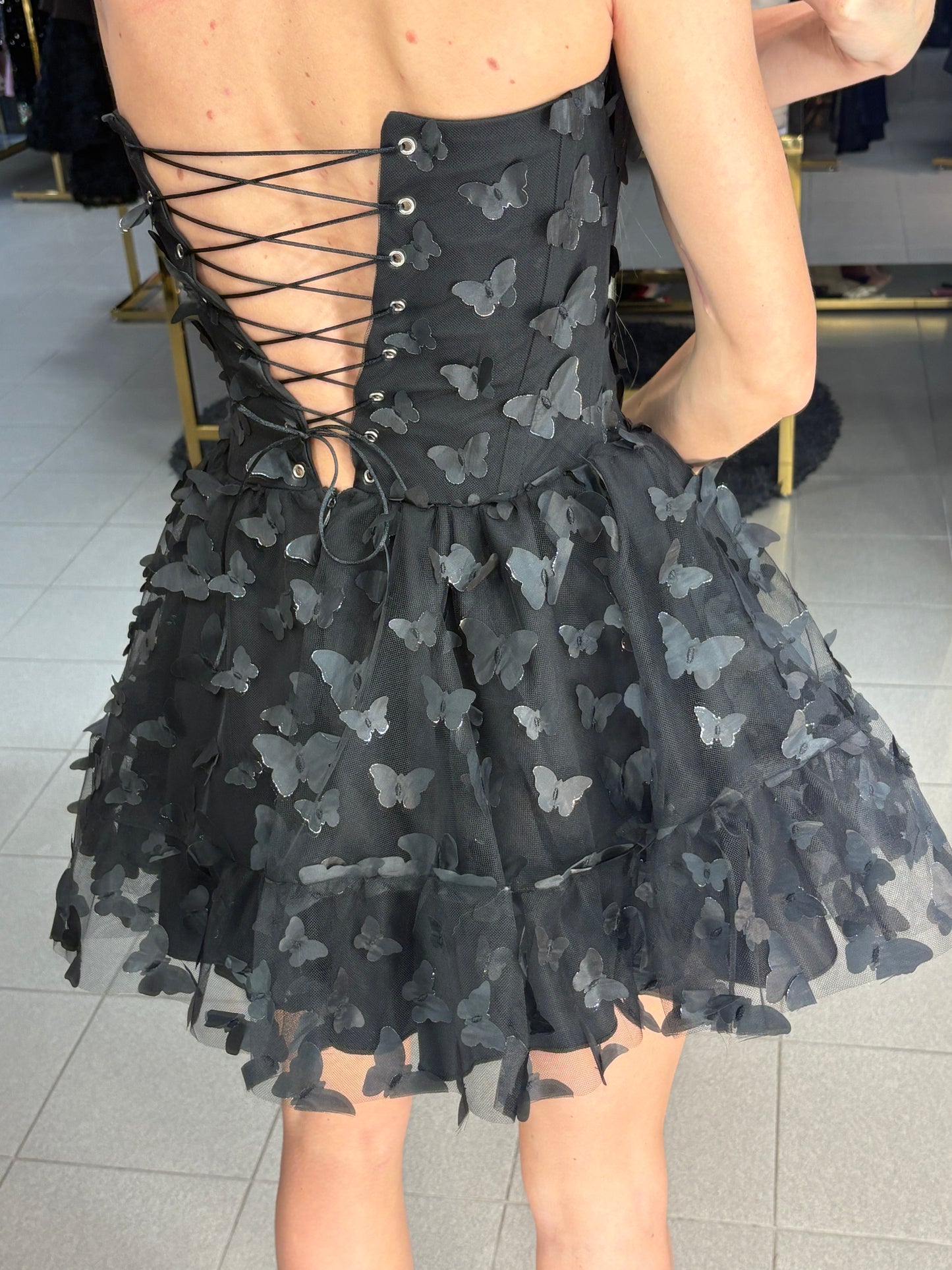 Mini modelio suknelė