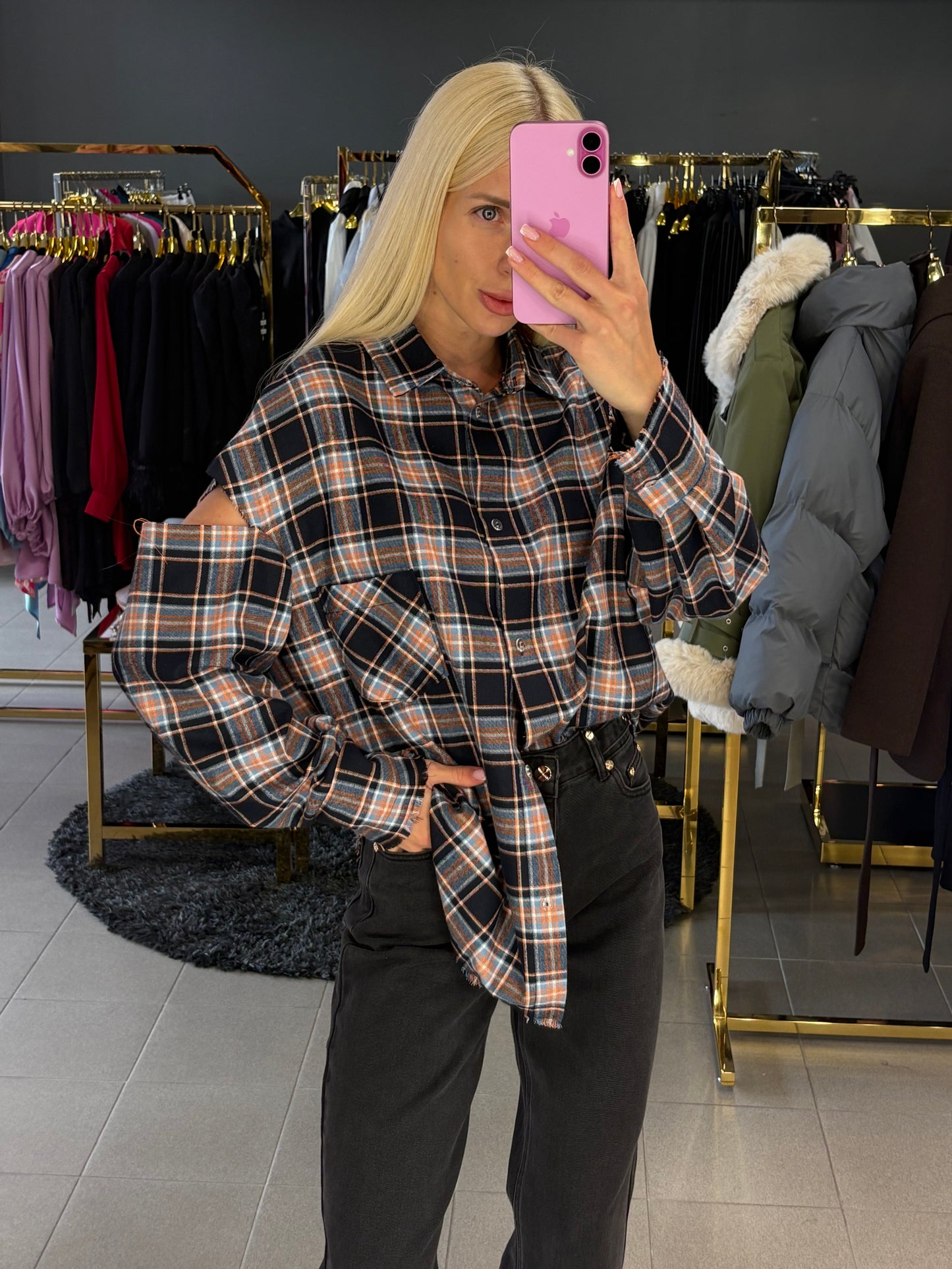 Marškiniai kirptom rankovėm