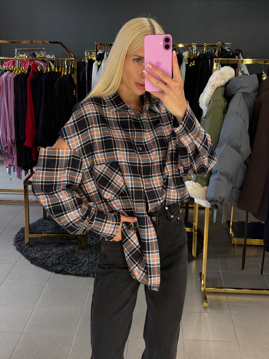 Marškiniai kirptom rankovėm