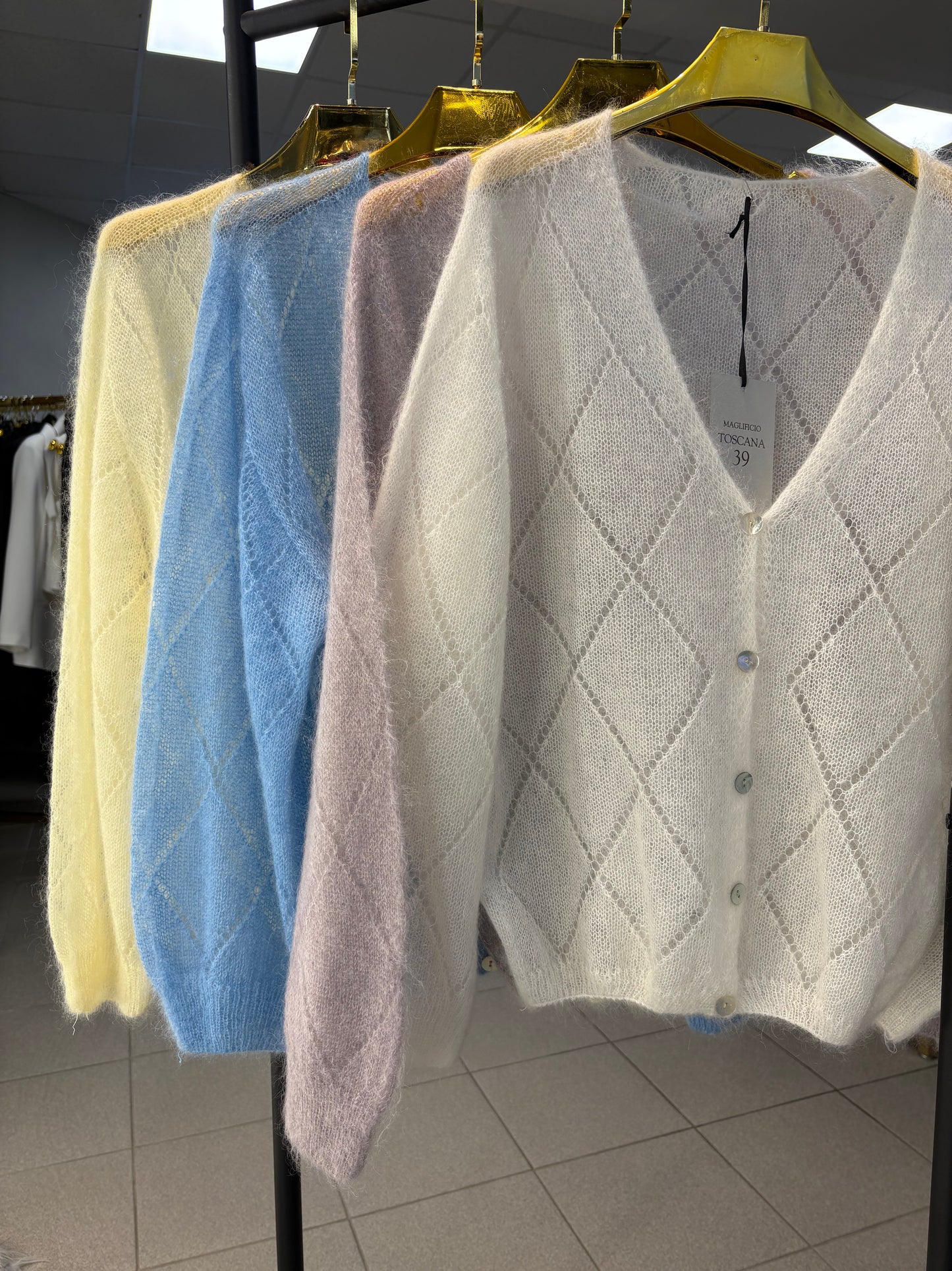 Kid mohera megztinis