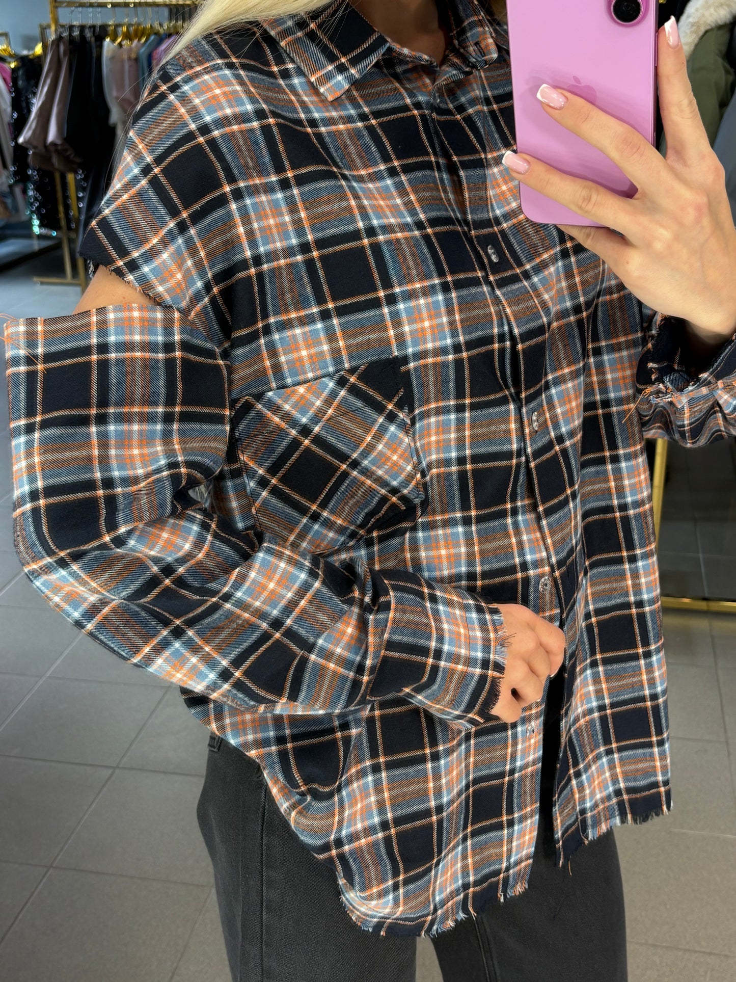 Marškiniai kirptom rankovėm