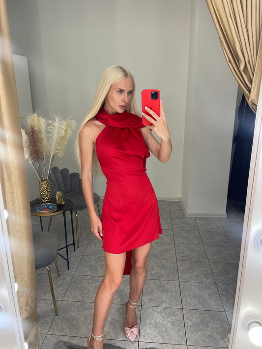 Satino suknelė