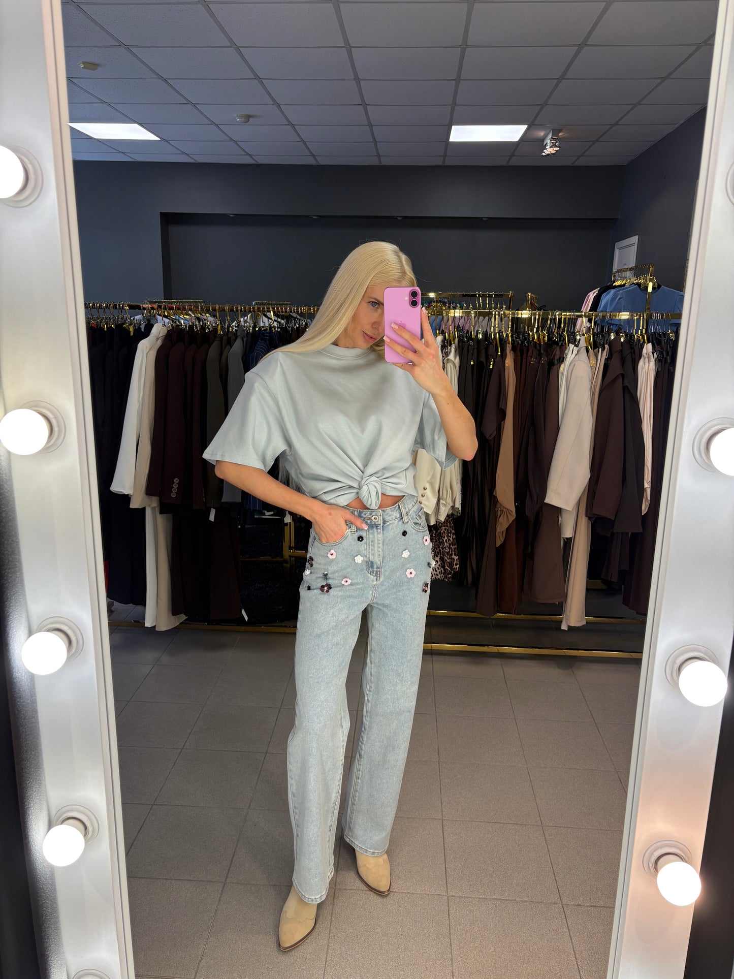 Marškinėliai su petukais