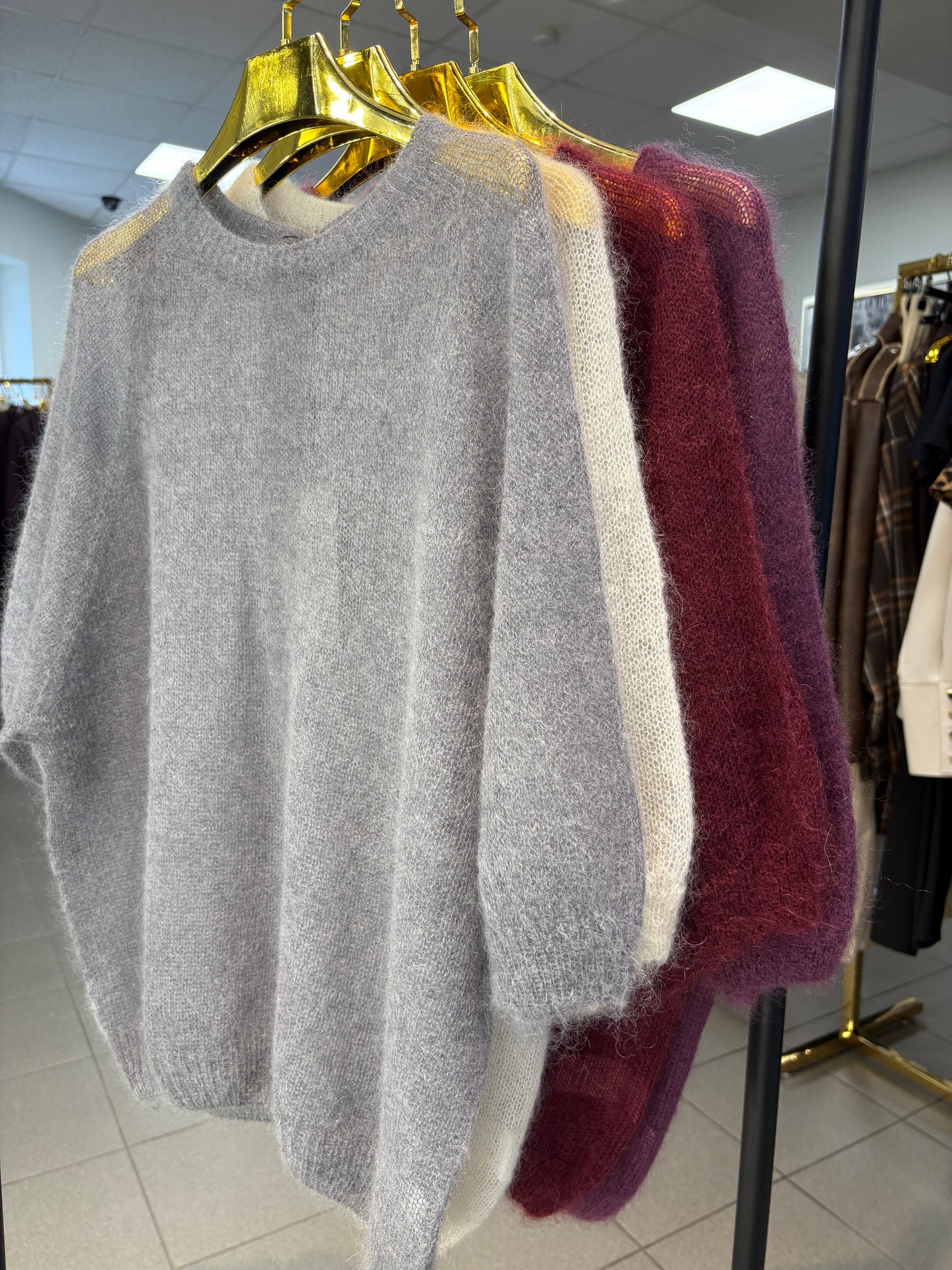 Kid mohera megztinis