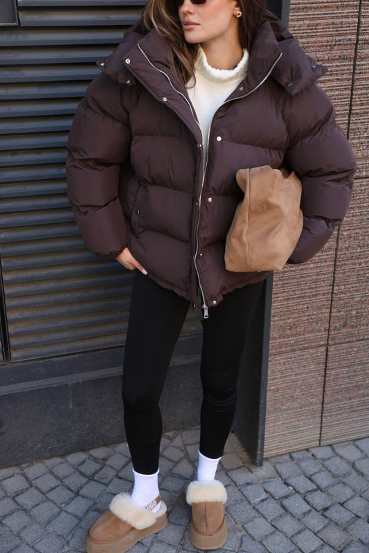Pūkinė striukė